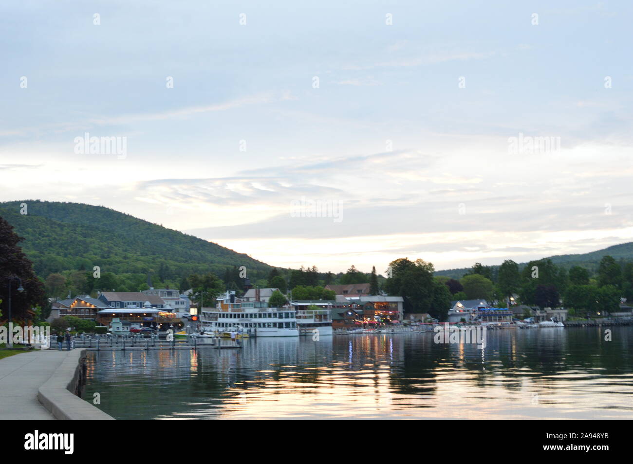 Lake George, NY Stock Photo