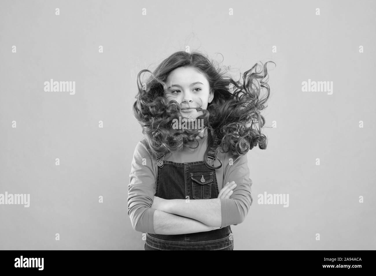 Fresh It Up Nice And Tidy Hairstyle Small Child Long Hair Girl