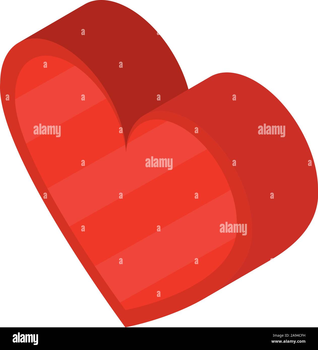 love social media isometric icon vector illustration Stock Vector Image ...