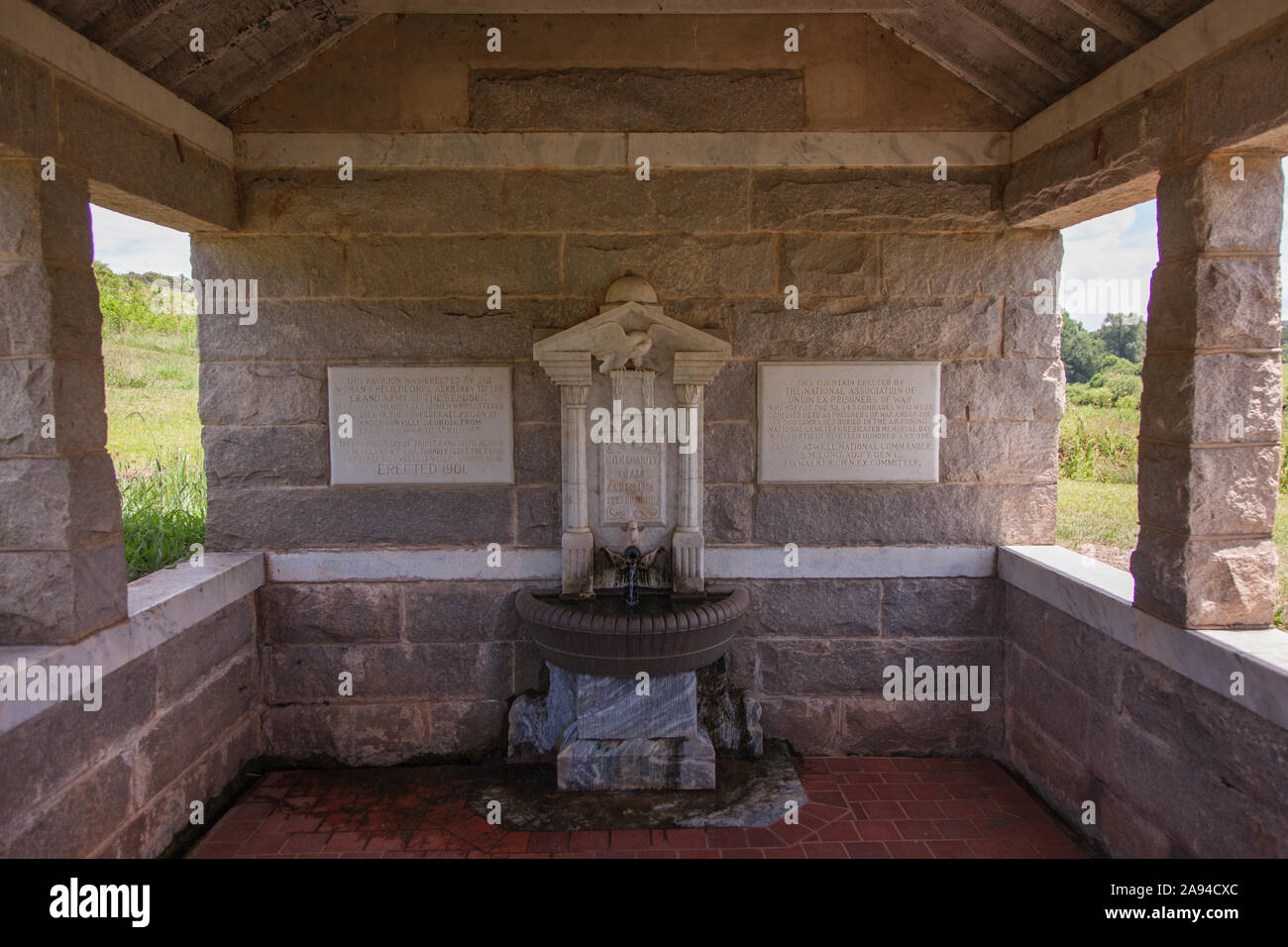 Providence Spring at Andersonville National Historic Site in