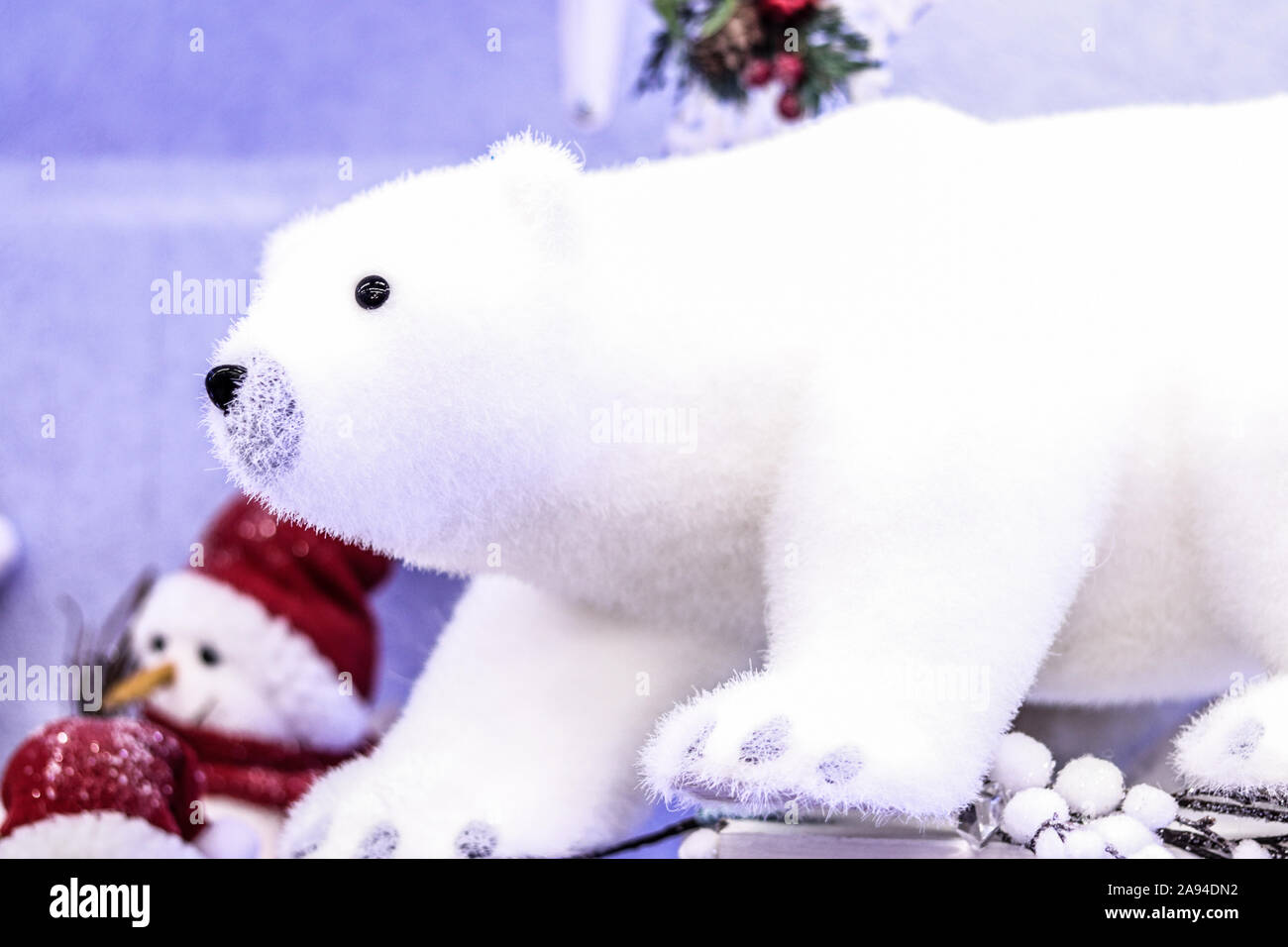 Polar bear toy hi-res stock photography and images - Alamy