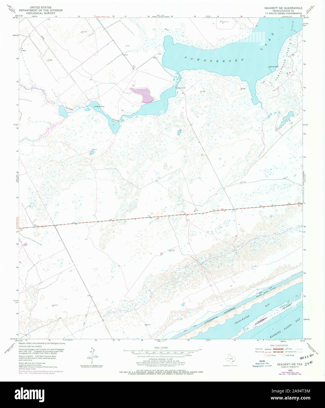 Seadrift texas map hires stock photography and images Alamy