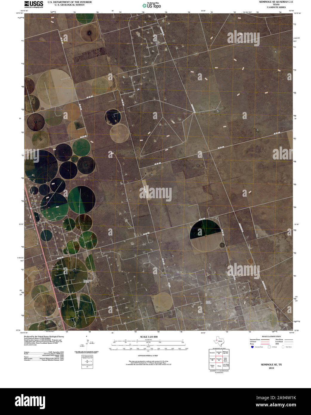 Seminole texas map Cut Out Stock Images & Pictures Alamy