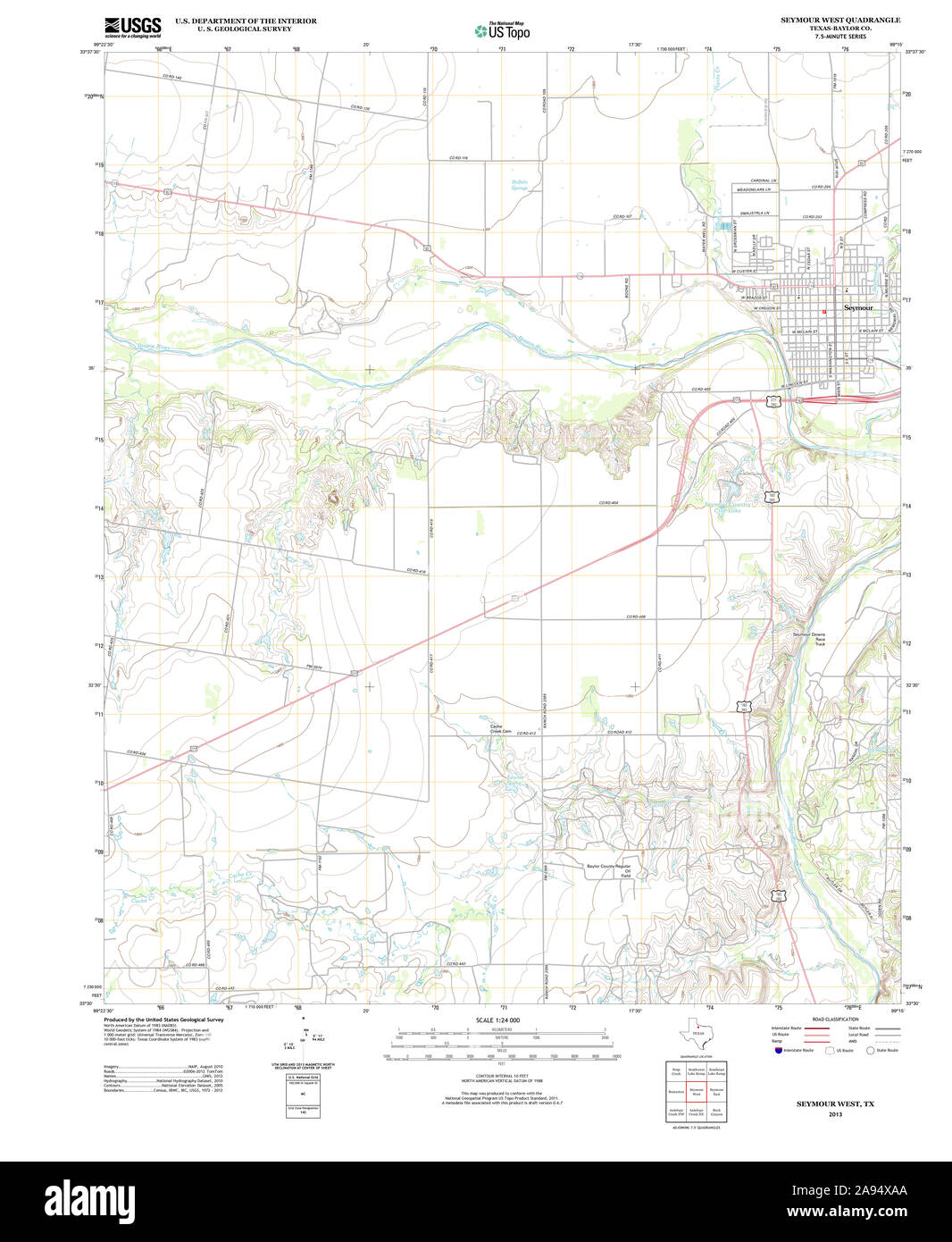 Map of seymour Cut Out Stock Images & Pictures Alamy