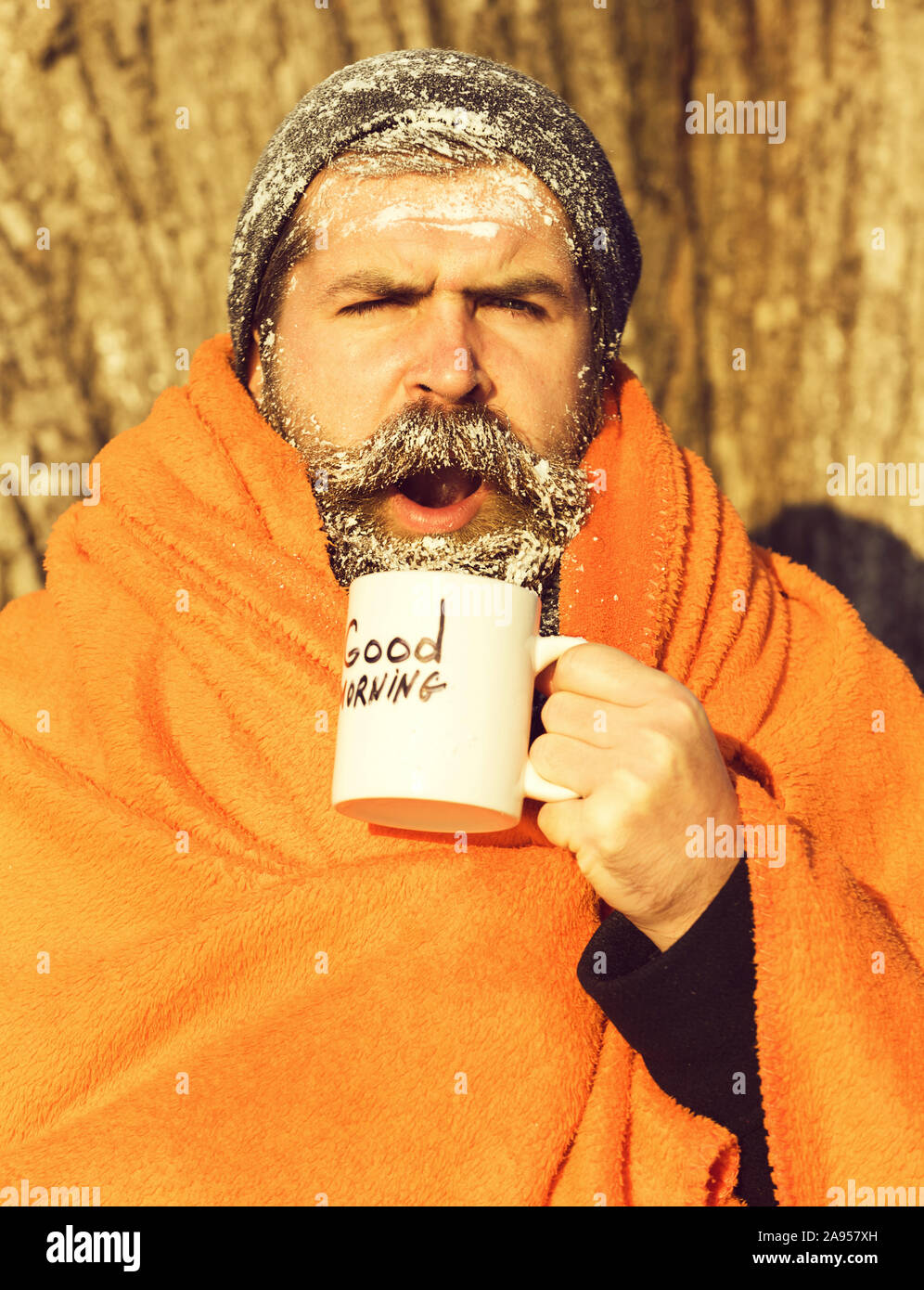 Frozen moustache hires stock photography and images Alamy