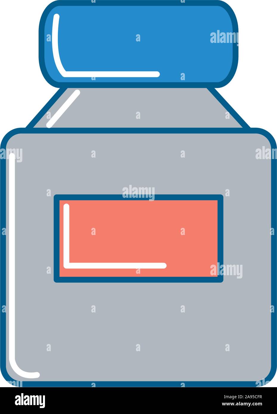 medicine jar icon design, Medical health care hospital emergency aid clinic and medication