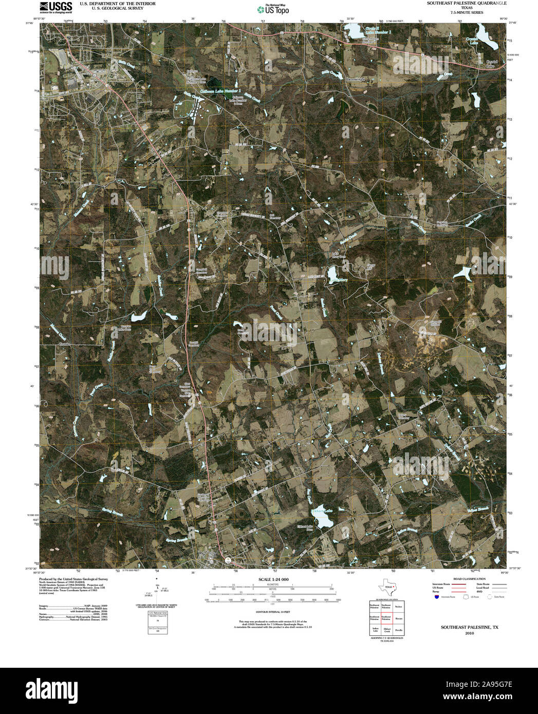 Geological map of palestine Cut Out Stock Images & Pictures - Alamy