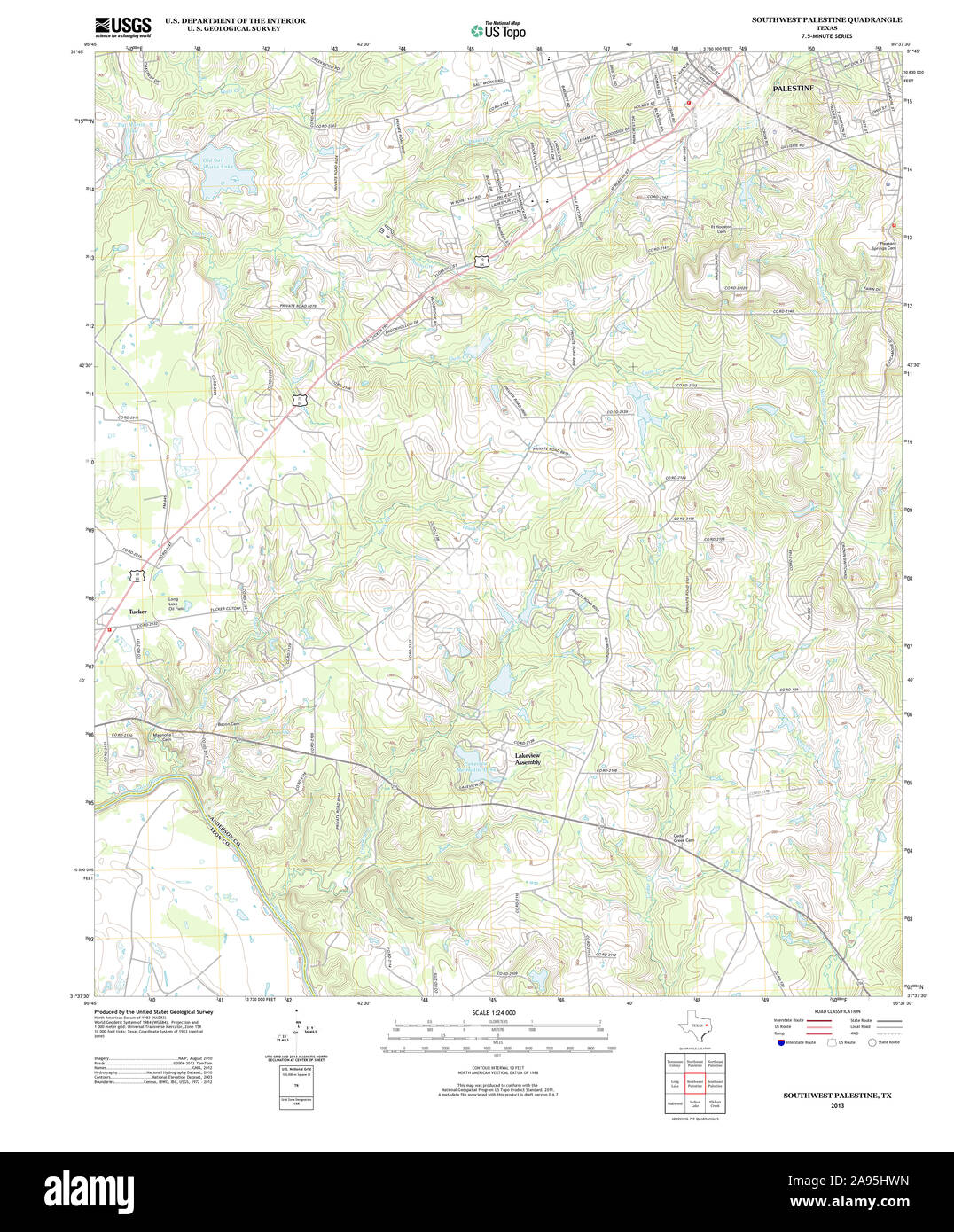 Geological map of palestine Cut Out Stock Images & Pictures - Alamy