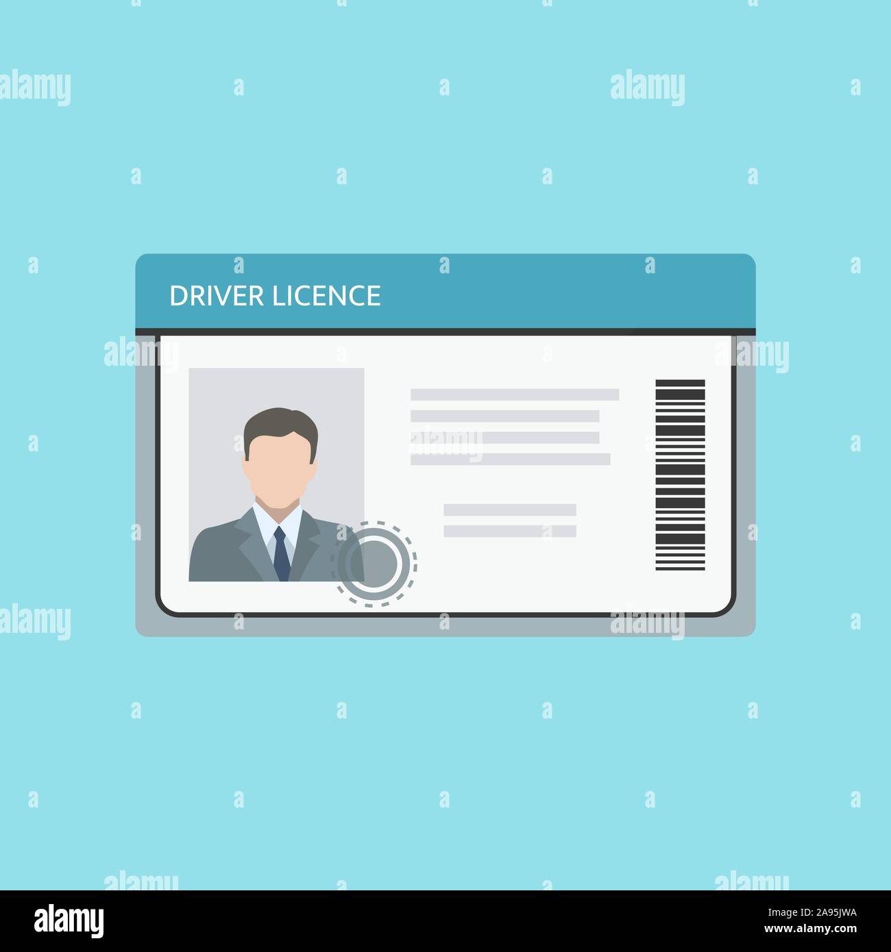 A id card number Stock Vector Images Alamy
