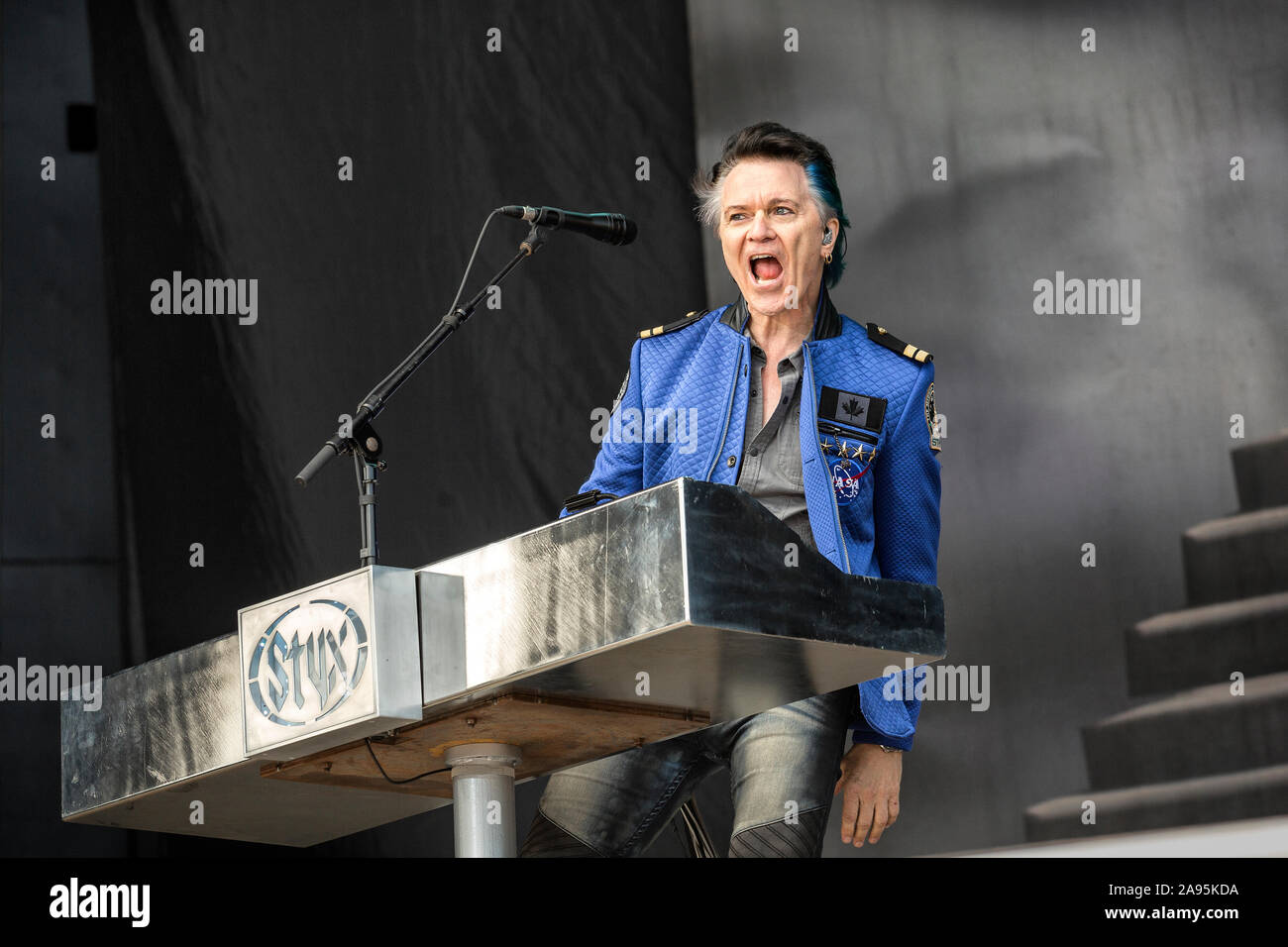 Solvesborg, Sweden. 08th, June 2019. The American rock band Styx ...