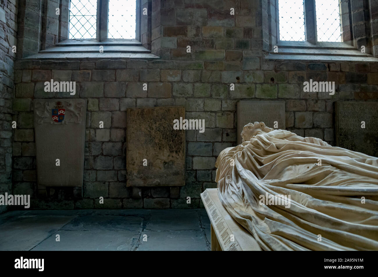 Jedburgh Abbey in Jedburgh Scotland. Stock Photo