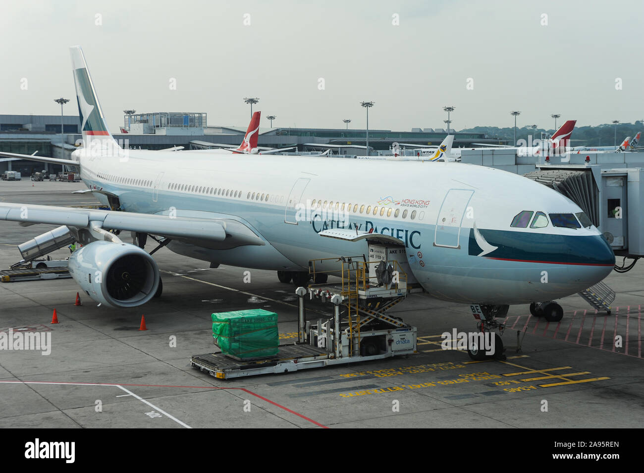 航空機・ヘリコプター CATHAY PACIFIC AIRBUS A-330-300 Cathay Pacific A330-300 | Ha Noi - Hong Kong - Manila | Trip