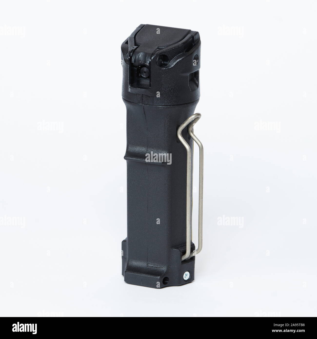 pepper spray on white background Stock Photo Alamy