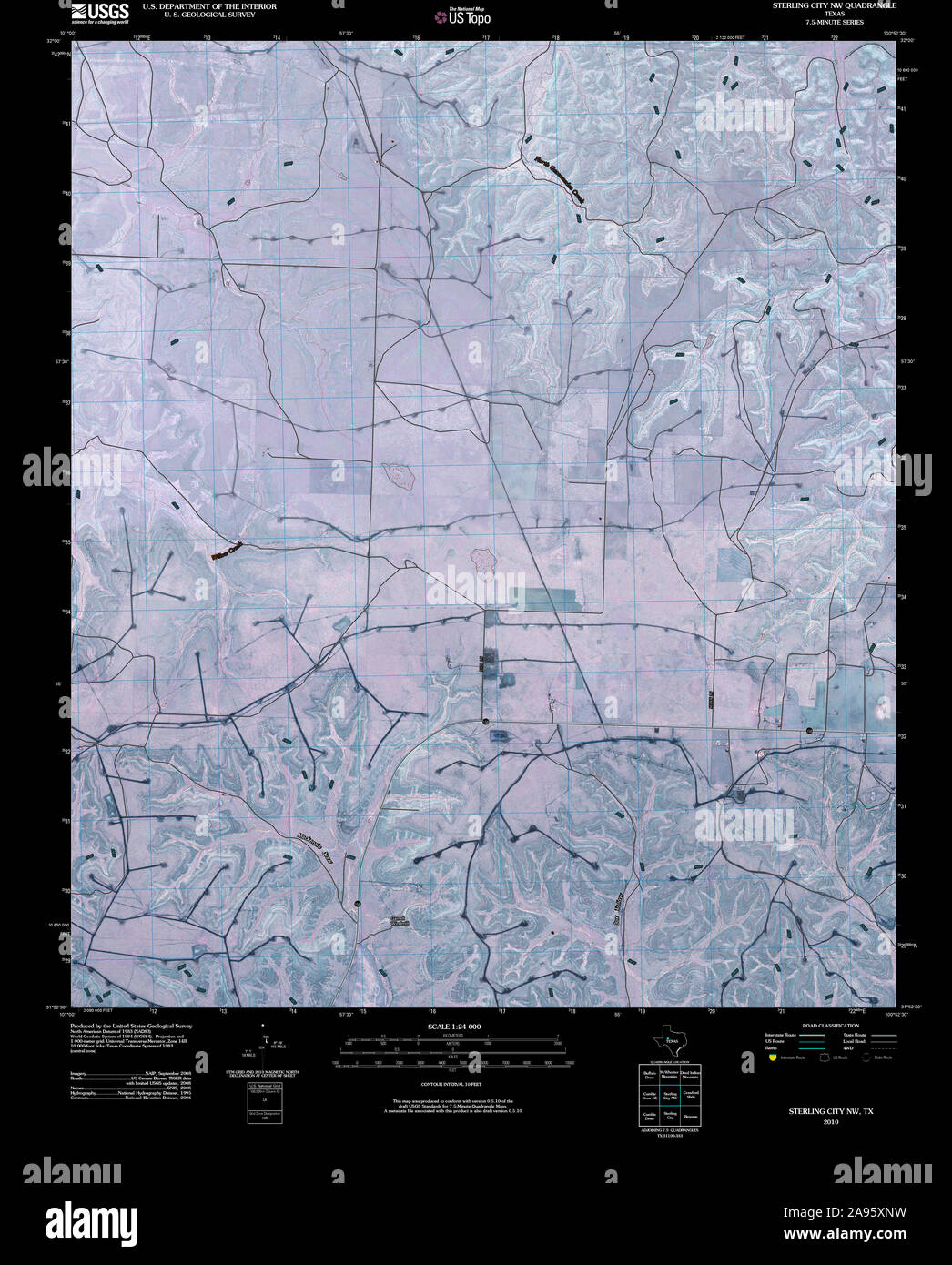 Map of sterling city hires stock photography and images Alamy