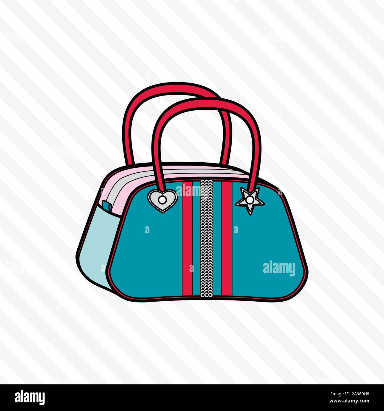 handbolsa with lock