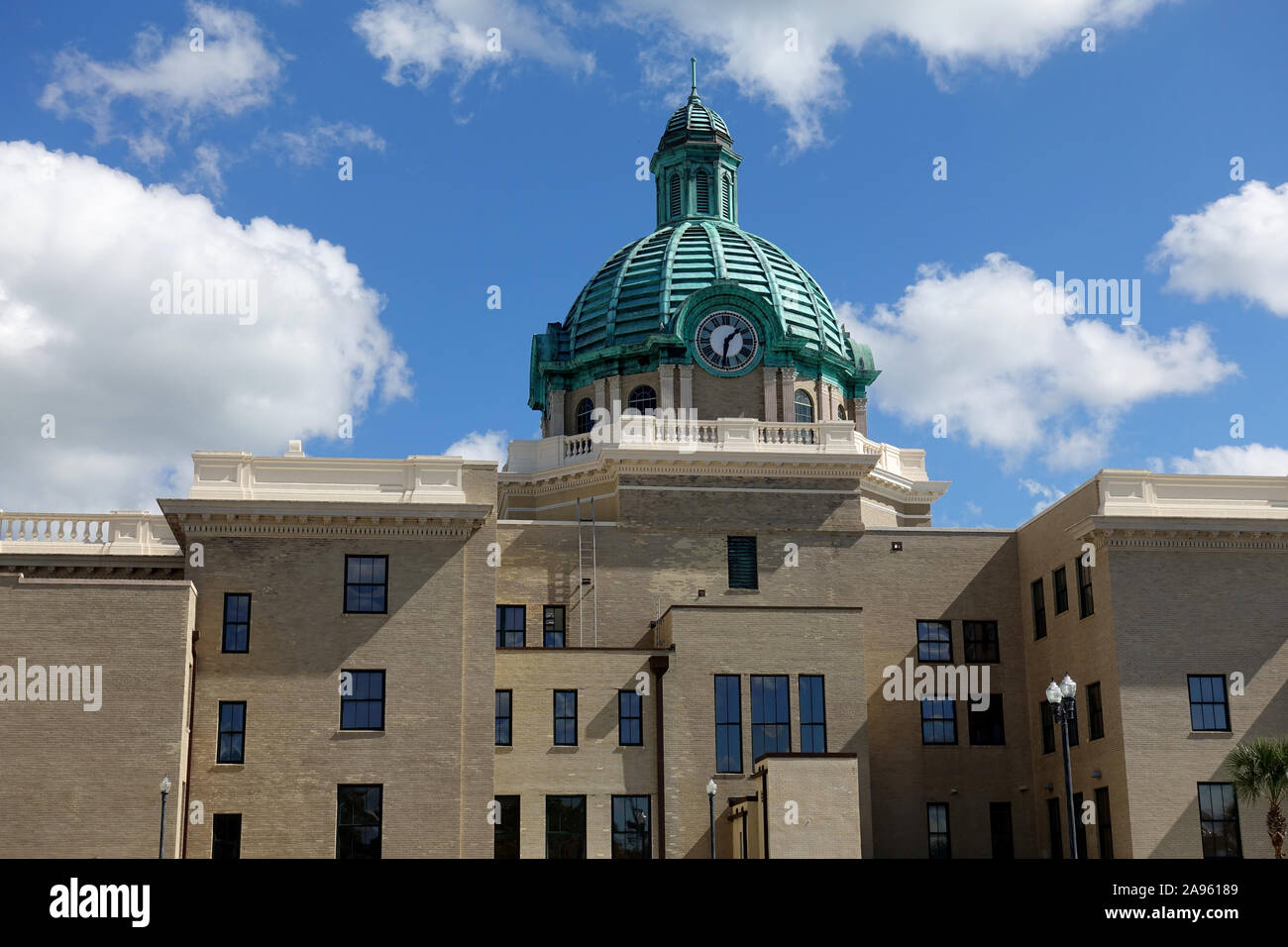 Old Volusia Courthouse In DeLand Florida Classic Dome Architecture