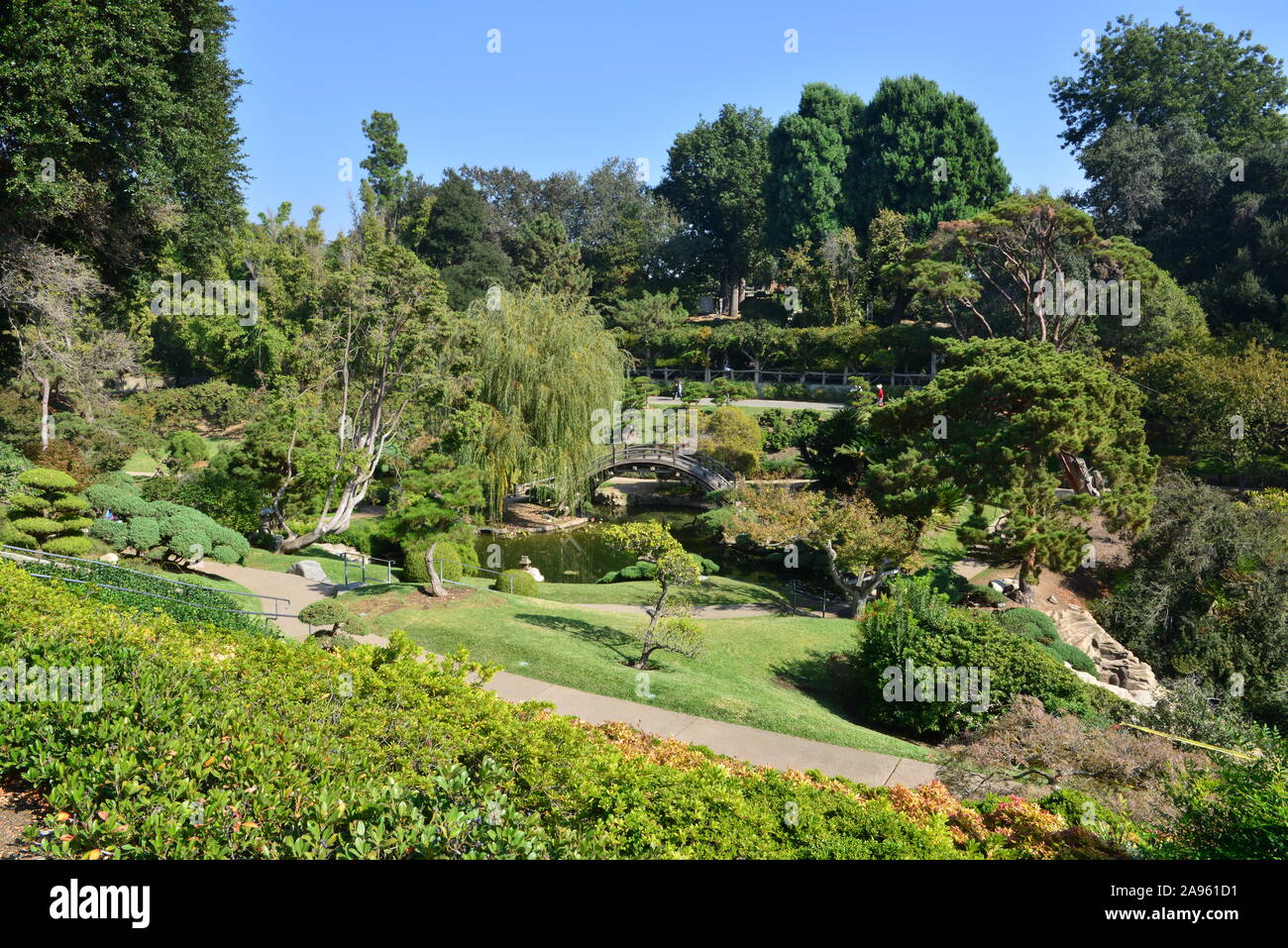 Japanese garden in California Stock Photo - Alamy