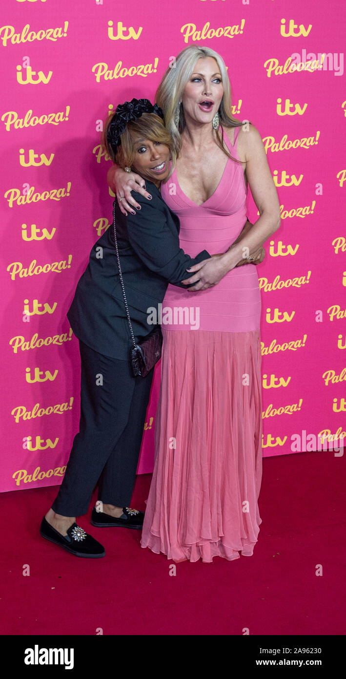 London, United Kingdom. 12 November 2019. Trisha Goddard, Caprice