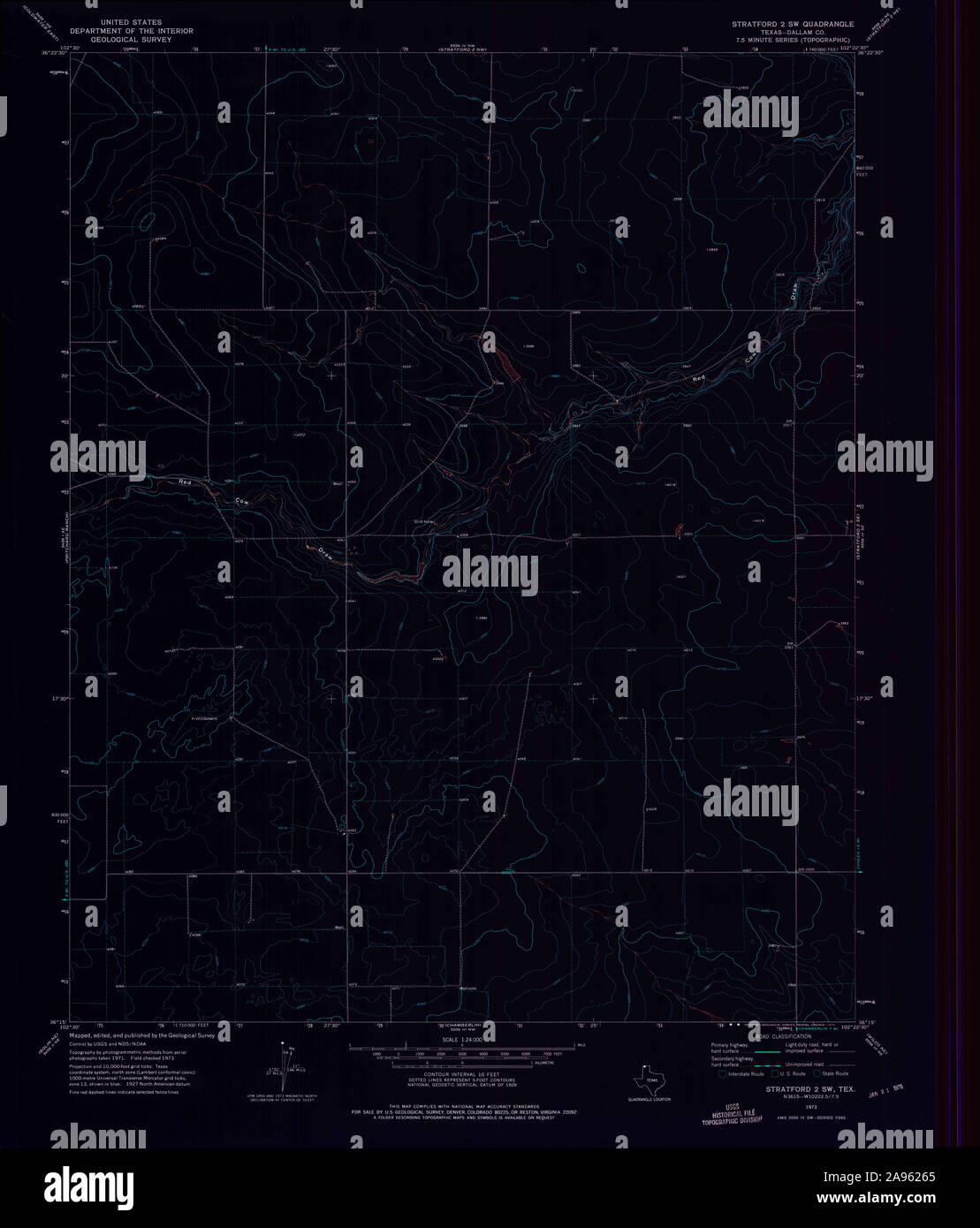 Map of stratford texas hires stock photography and images Alamy