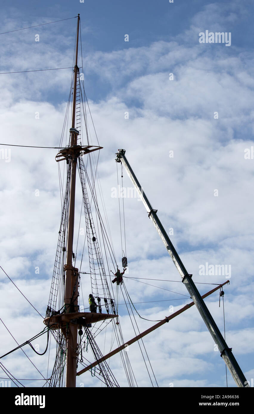 mizzenmast-high-resolution-stock-photography-and-images-alamy
