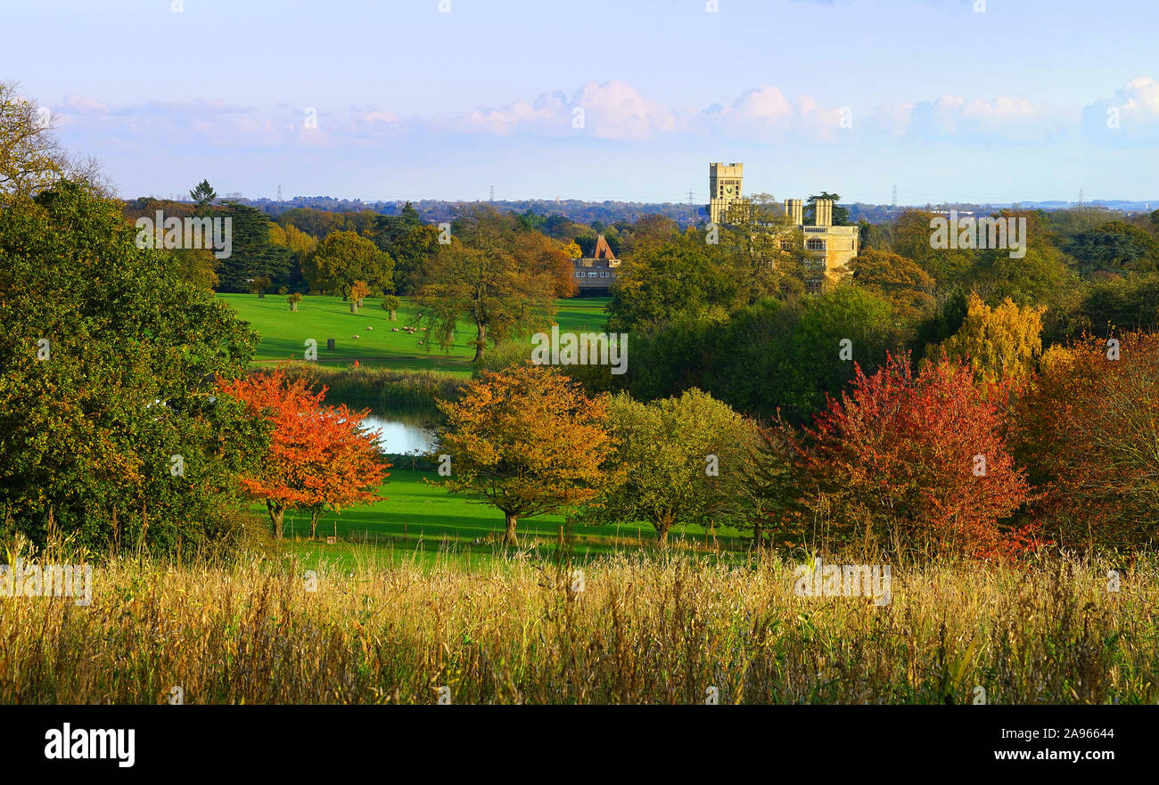 The Mansion House at Old Warden, Bedfordshire Stock Photo Alamy