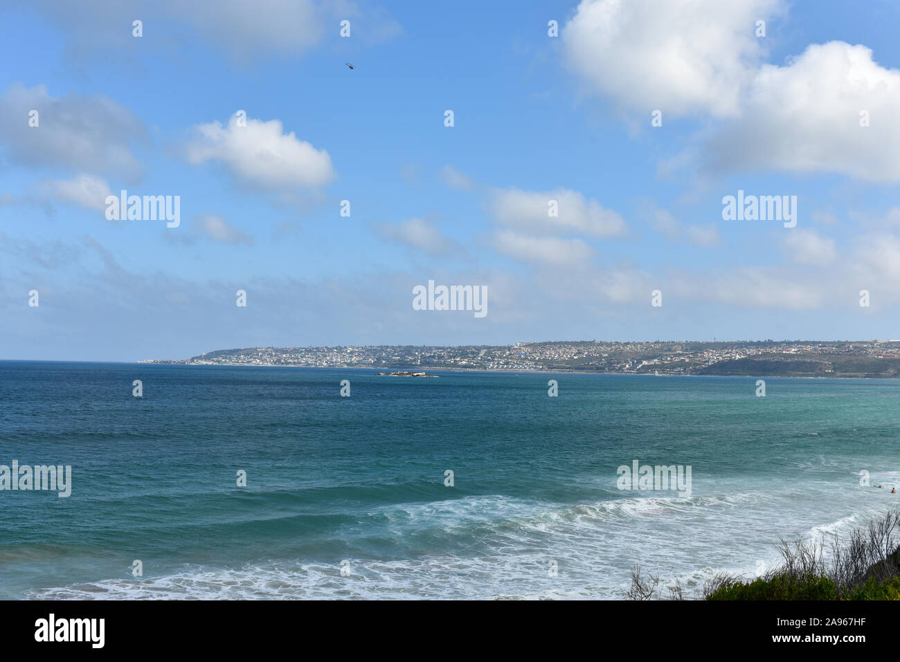 Beach at Mossel Bay, Garden Route, South Africa Stock Photo Alamy