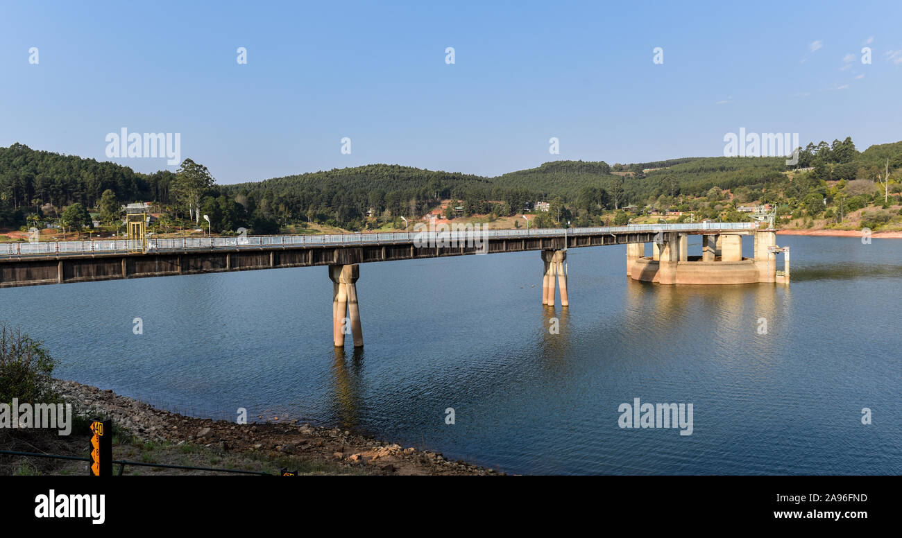 The Ebenezer Dam located between Polokwane-Tzaneen in Limpopo Province of South Africa Stock Photo