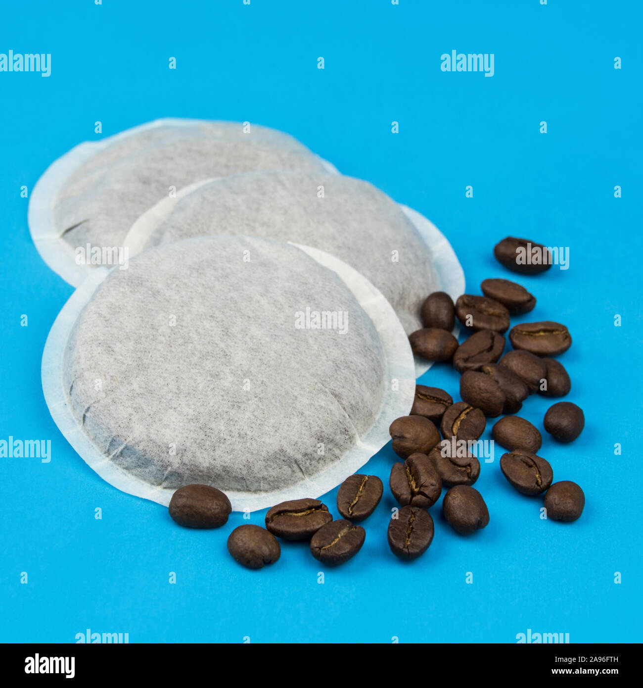 Coffee Pads Stock Photo Alamy