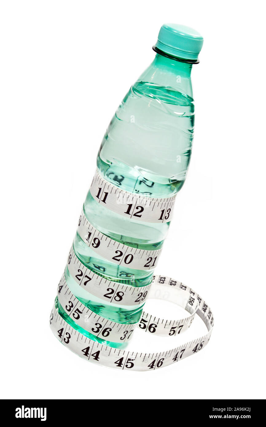 Mineral water measuring tape Cut Out Stock Images & Pictures Alamy