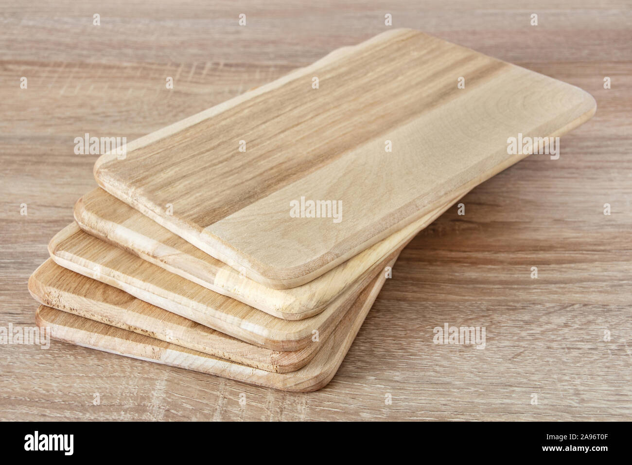Wooden cutting boards Stock Photo