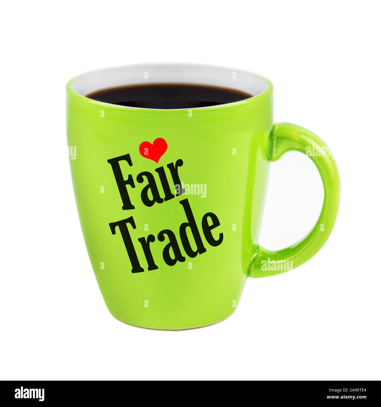 Fair Trade Coffee Stock Photo Alamy
