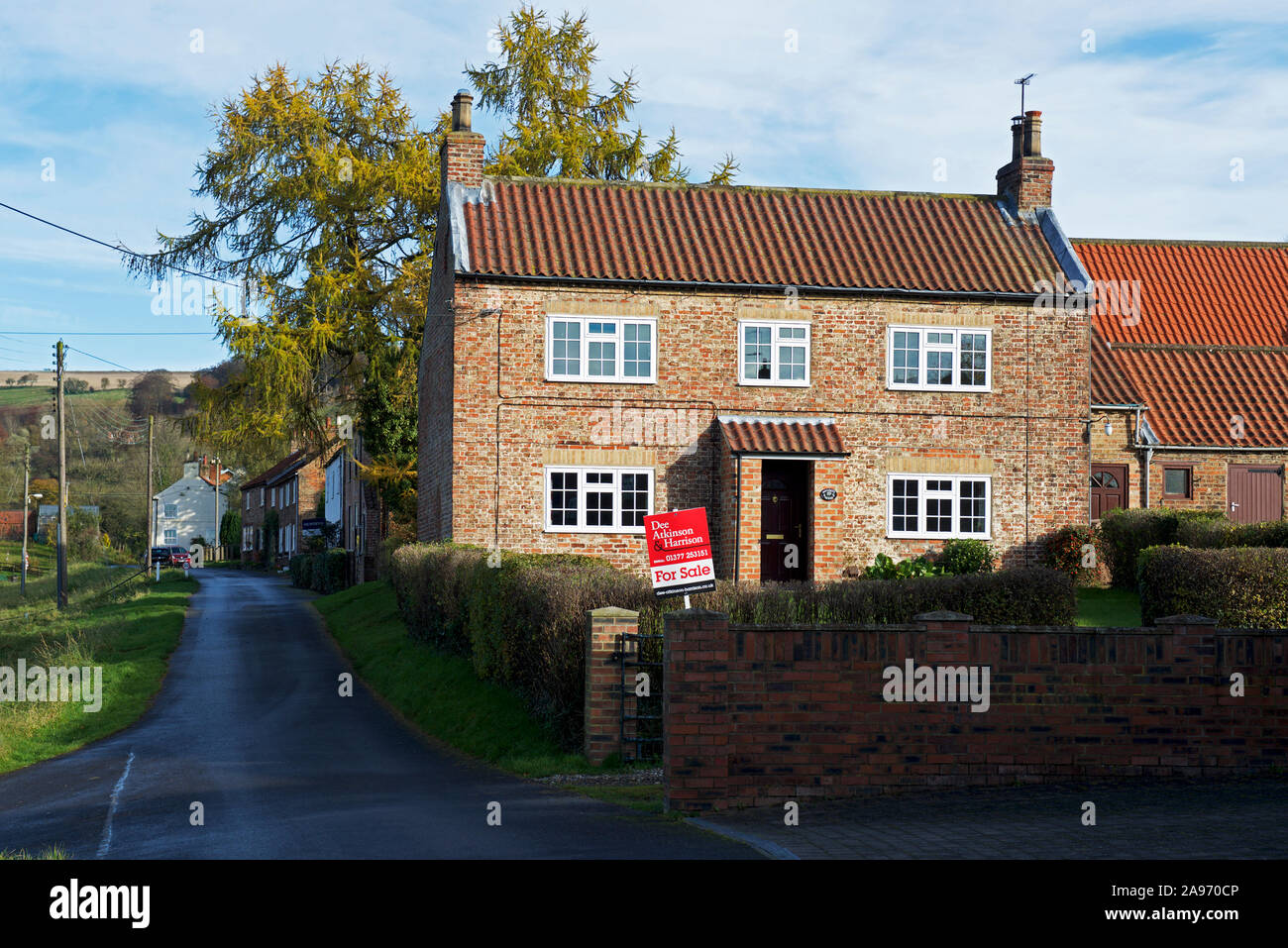House for sale in the village of Wilton, East Yorkshire, England