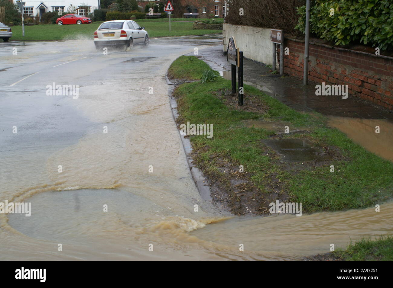 Flooding, South yorkshire Stock Photo