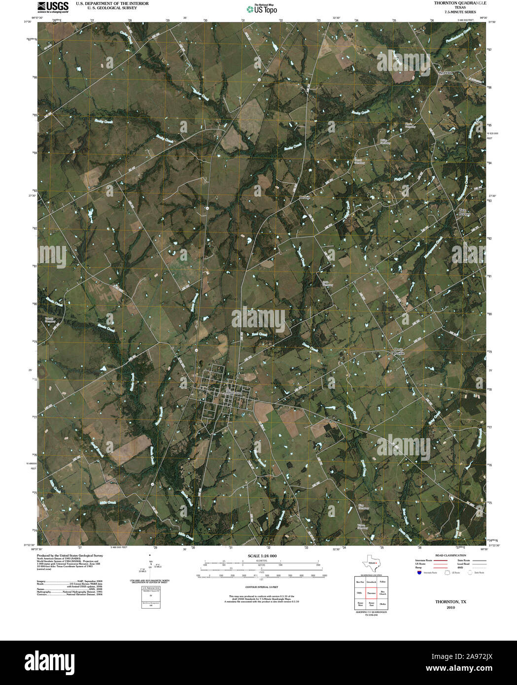 Map of thornton hires stock photography and images Alamy