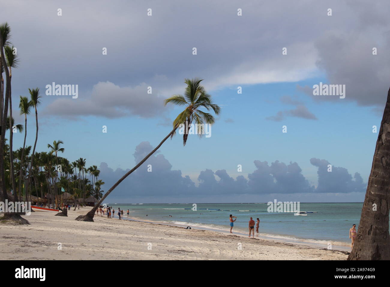 Punta Cana Dominican Republic beach Stock Photo - Alamy