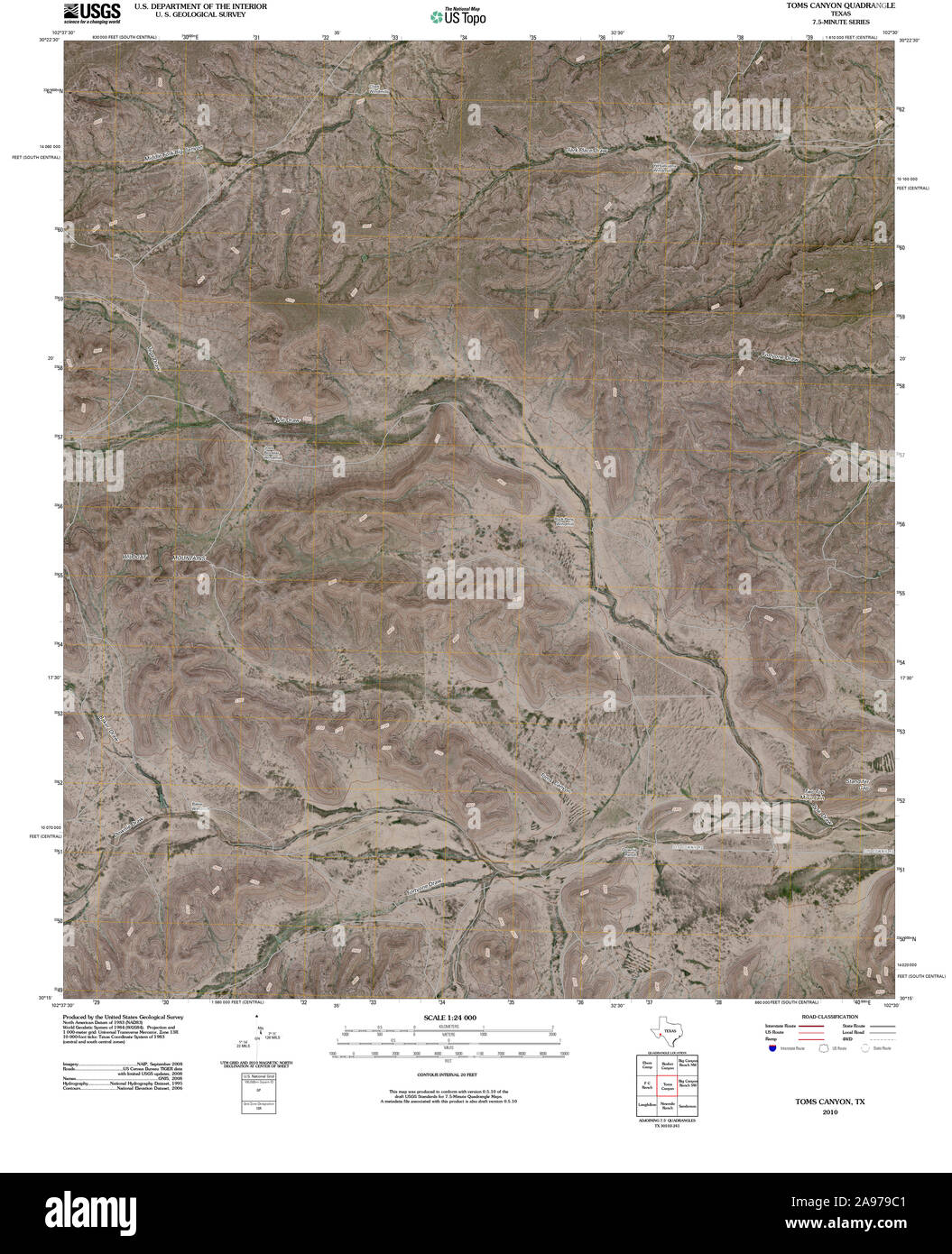 Canyon texas map hires stock photography and images Alamy