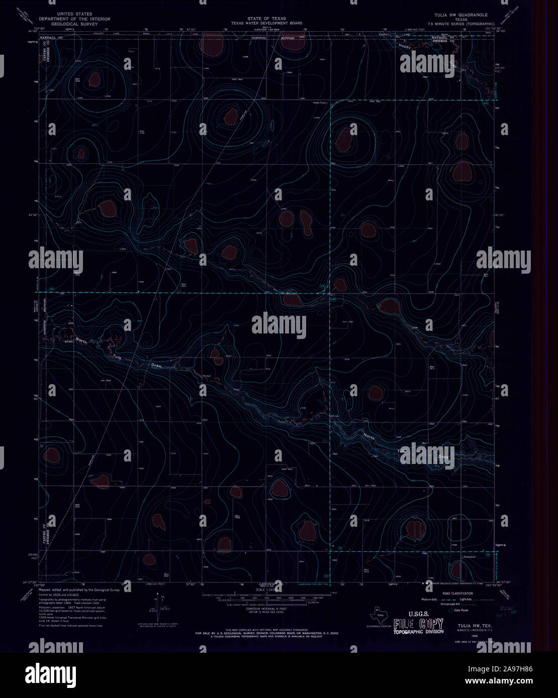 Tulia texas map hires stock photography and images Alamy