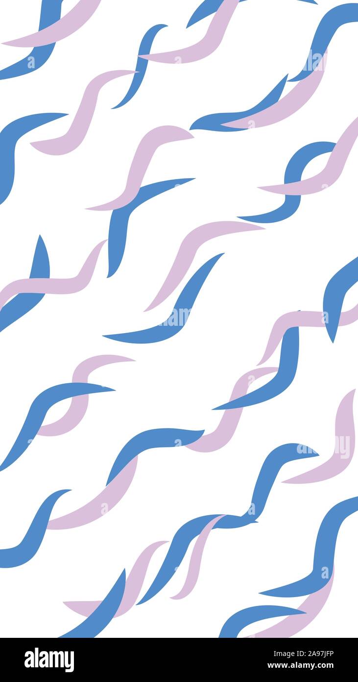 Abstract vector wavy white background. Stock Vector