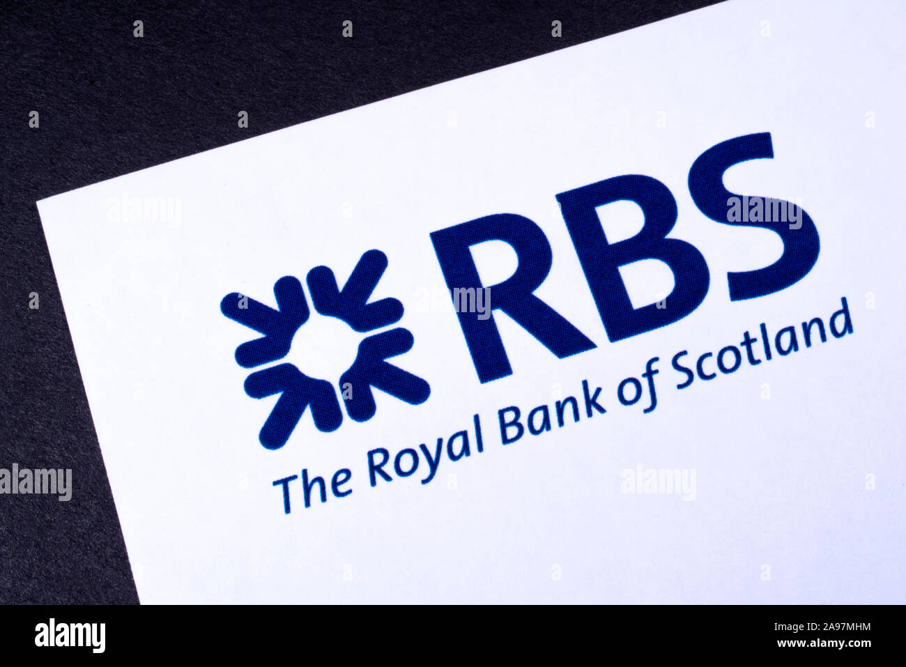 London Uk March 12th 2019 The Logo For The Royal Bank Of