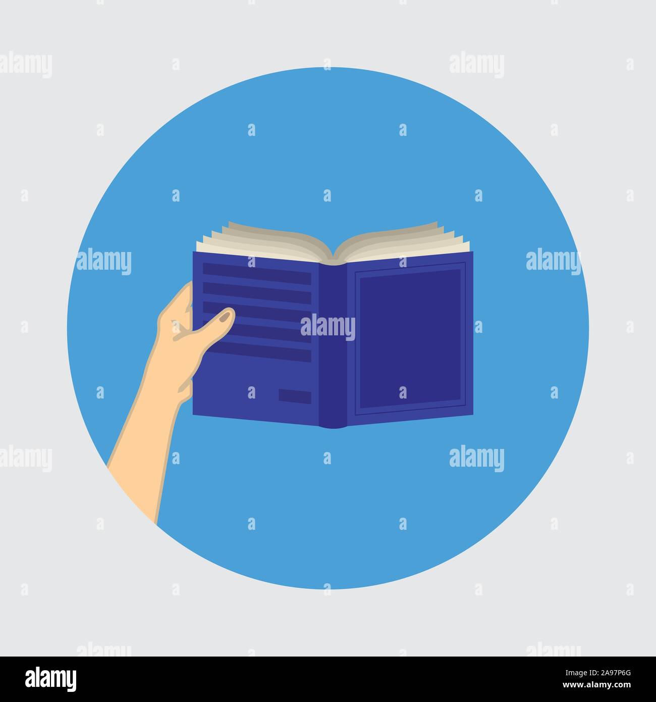 Education and graduation illustrations. Simply flat design. Stock Vector