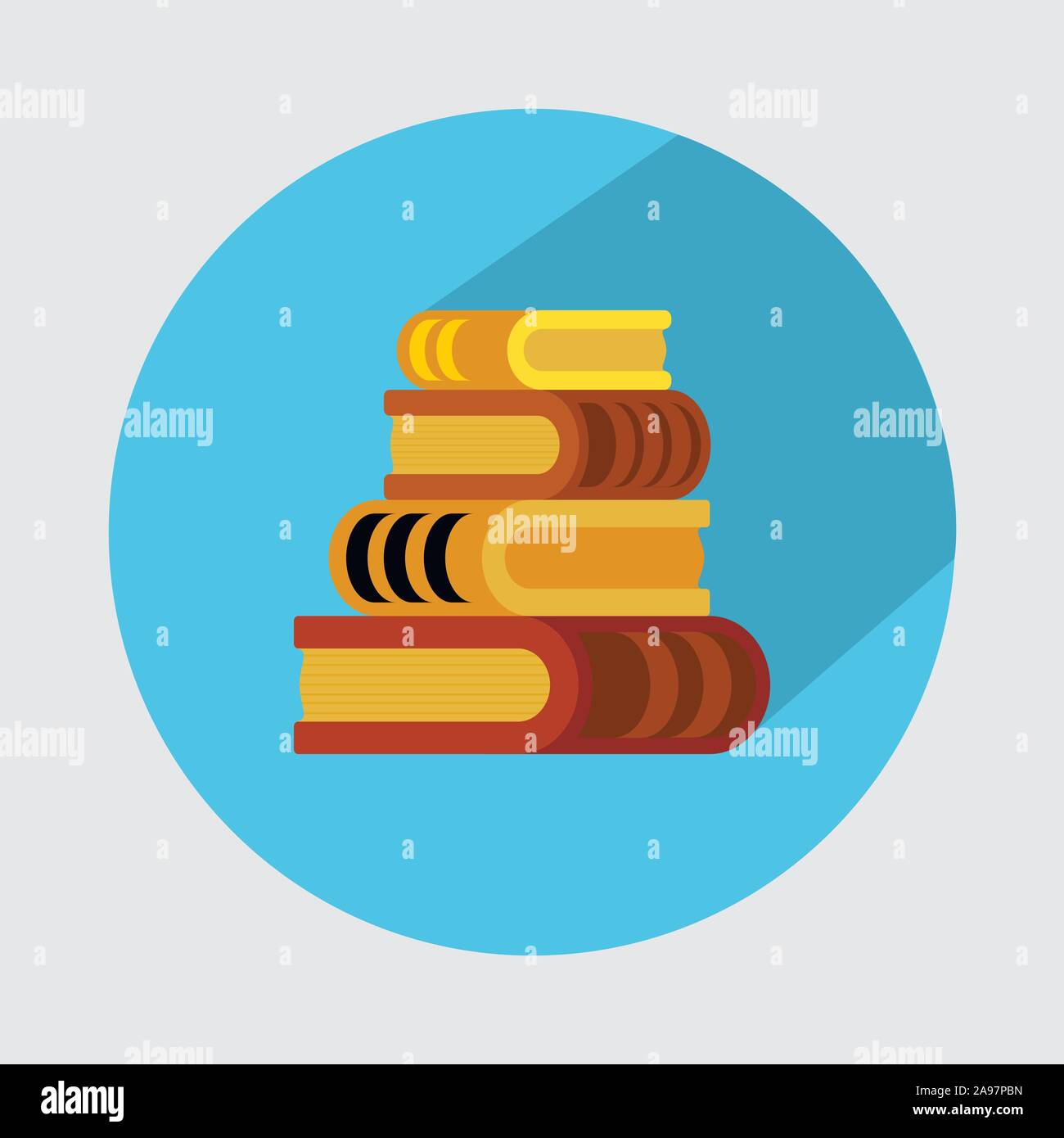 Education and graduation illustrations. Simply flat design. Stock Vector