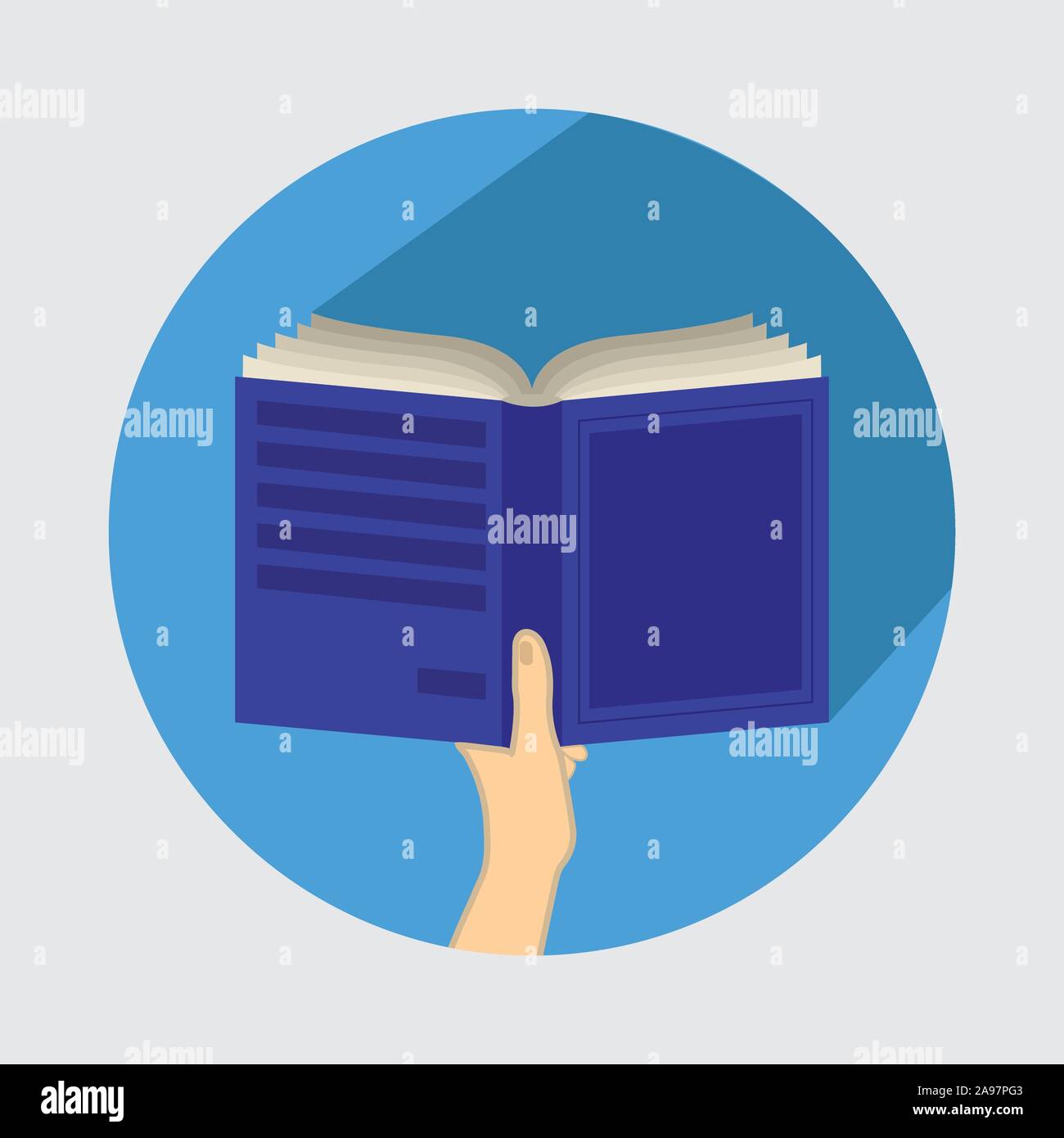 Education and graduation illustrations. Simply flat design. Stock Vector