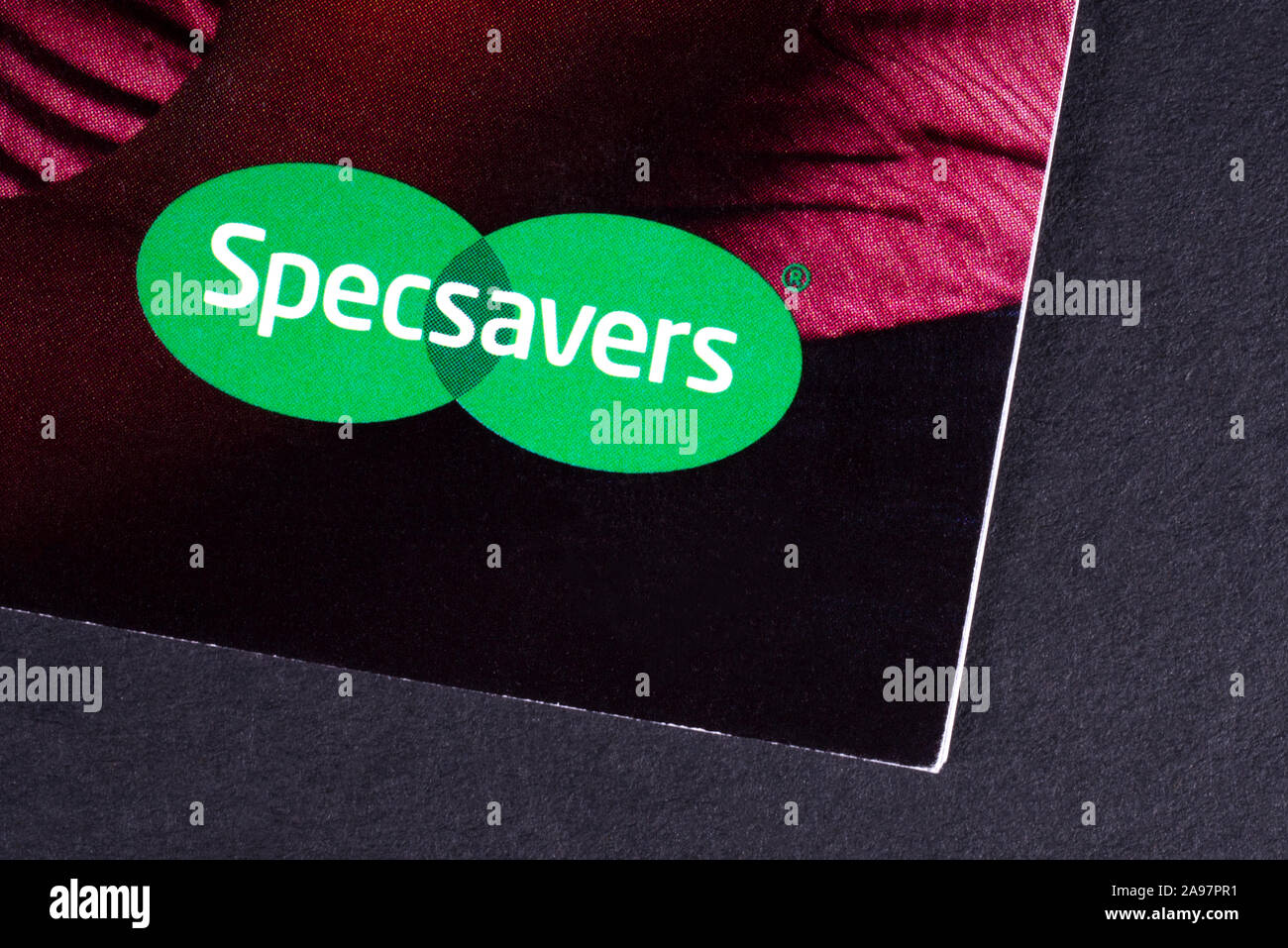 London, UK March 7th 2019 The company logo of Specsavers, pictured