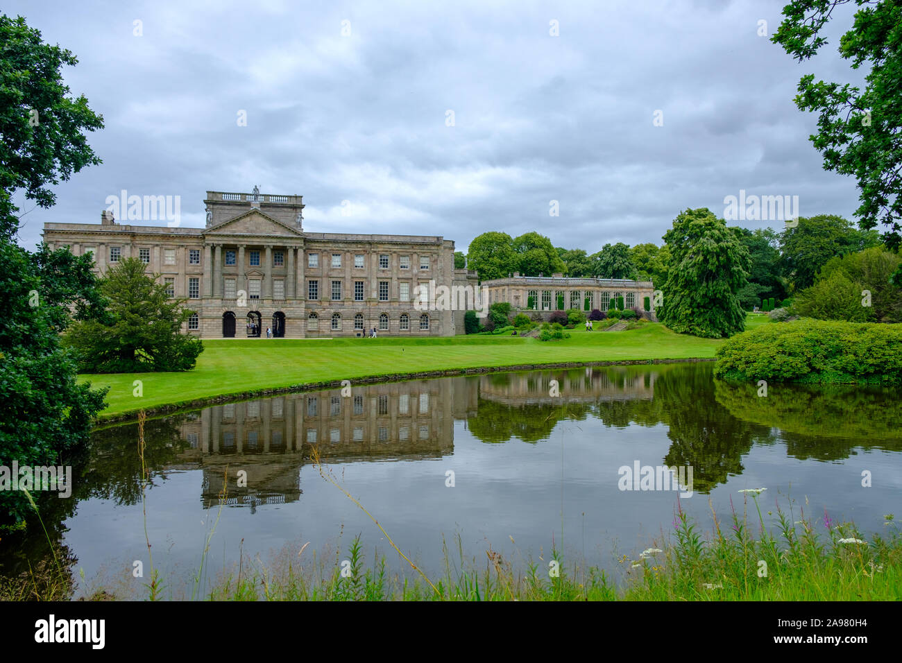 Stockport, United Kingdom July 21, 2019 Lyme Hall historic English
