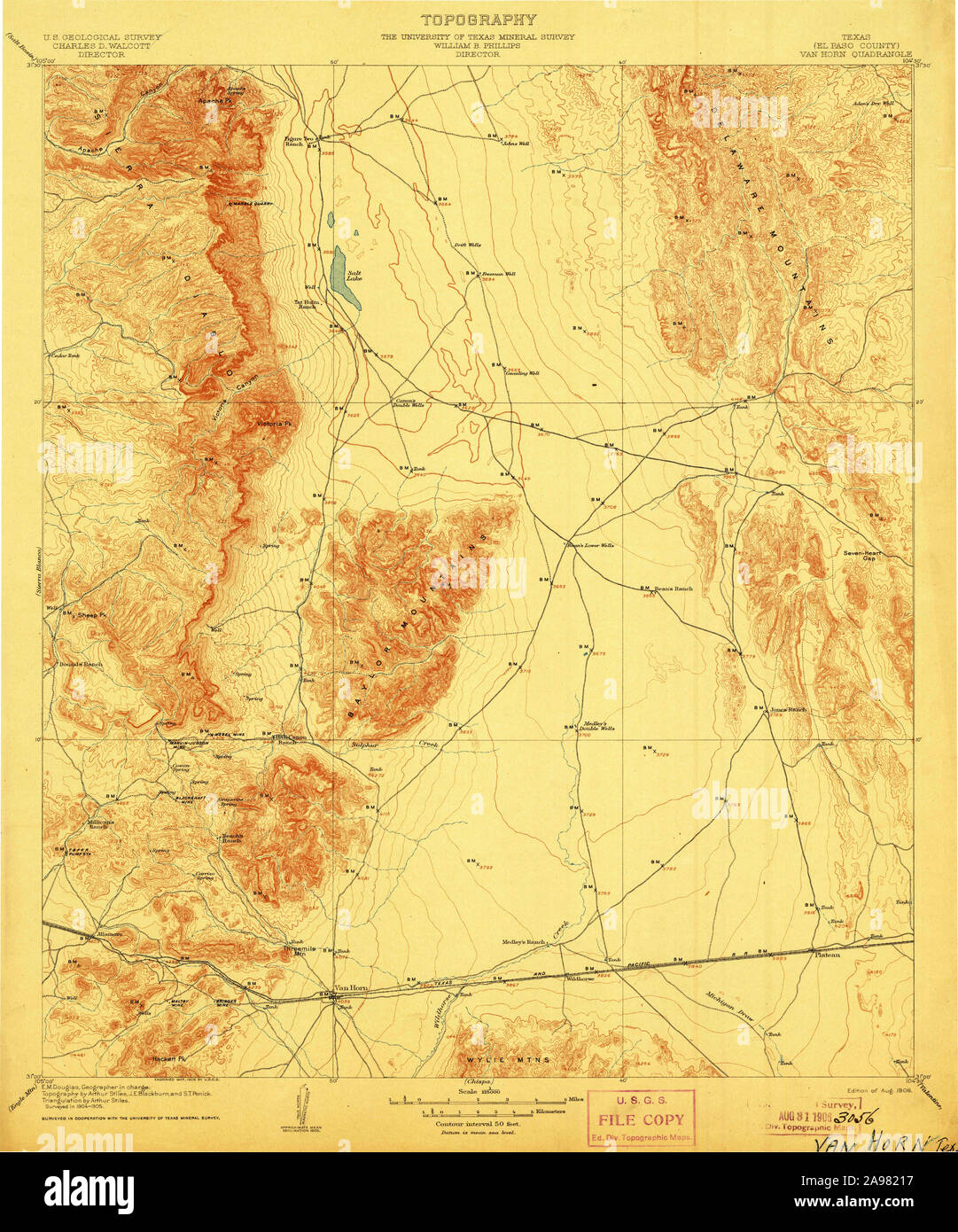 Map of van horn texas hires stock photography and images Alamy