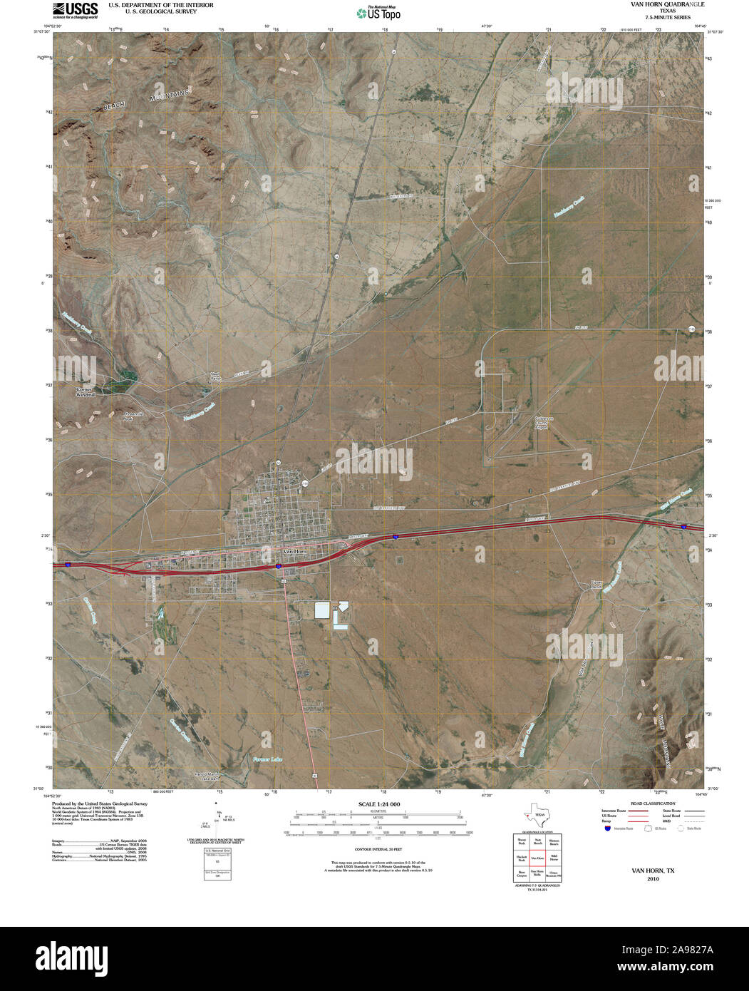 Van horn texas Cut Out Stock Images & Pictures - Alamy
