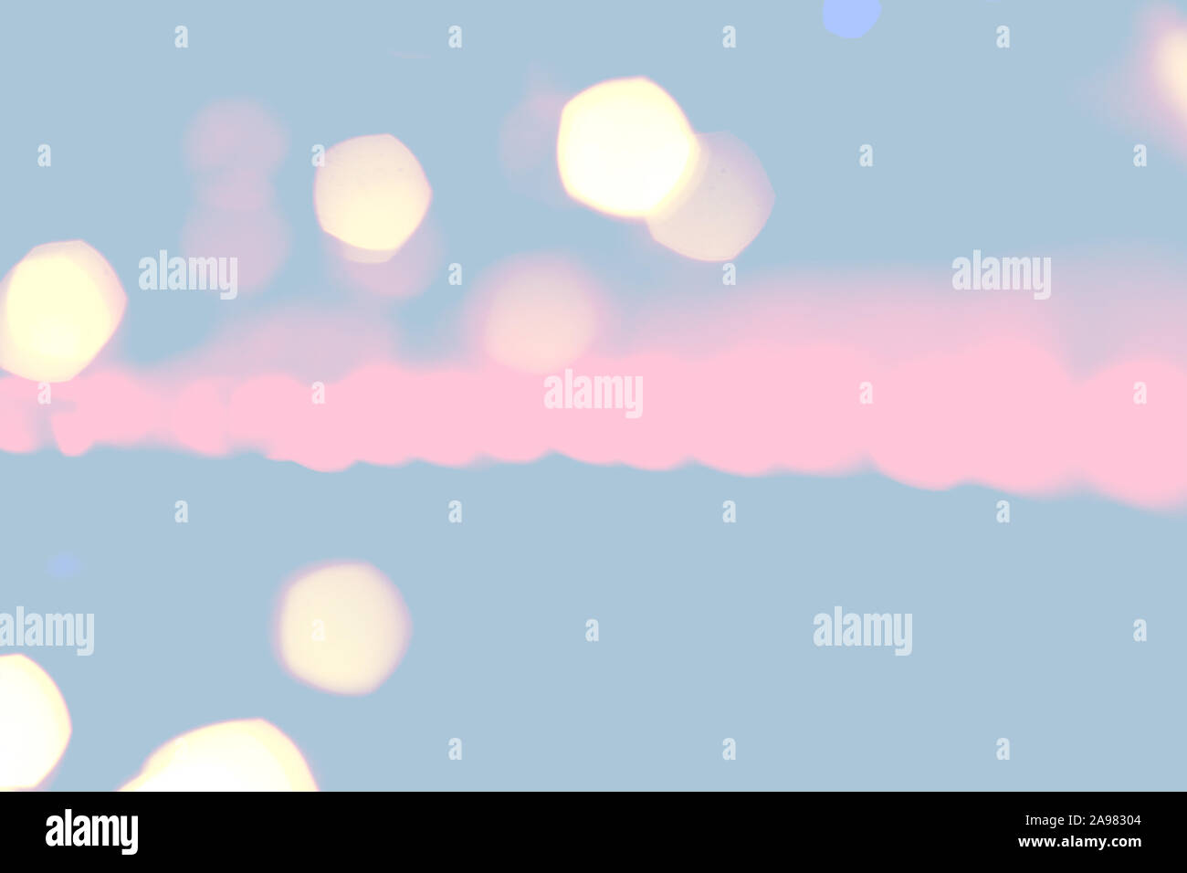 abstract background with bokeh and light leaks Stock Photo