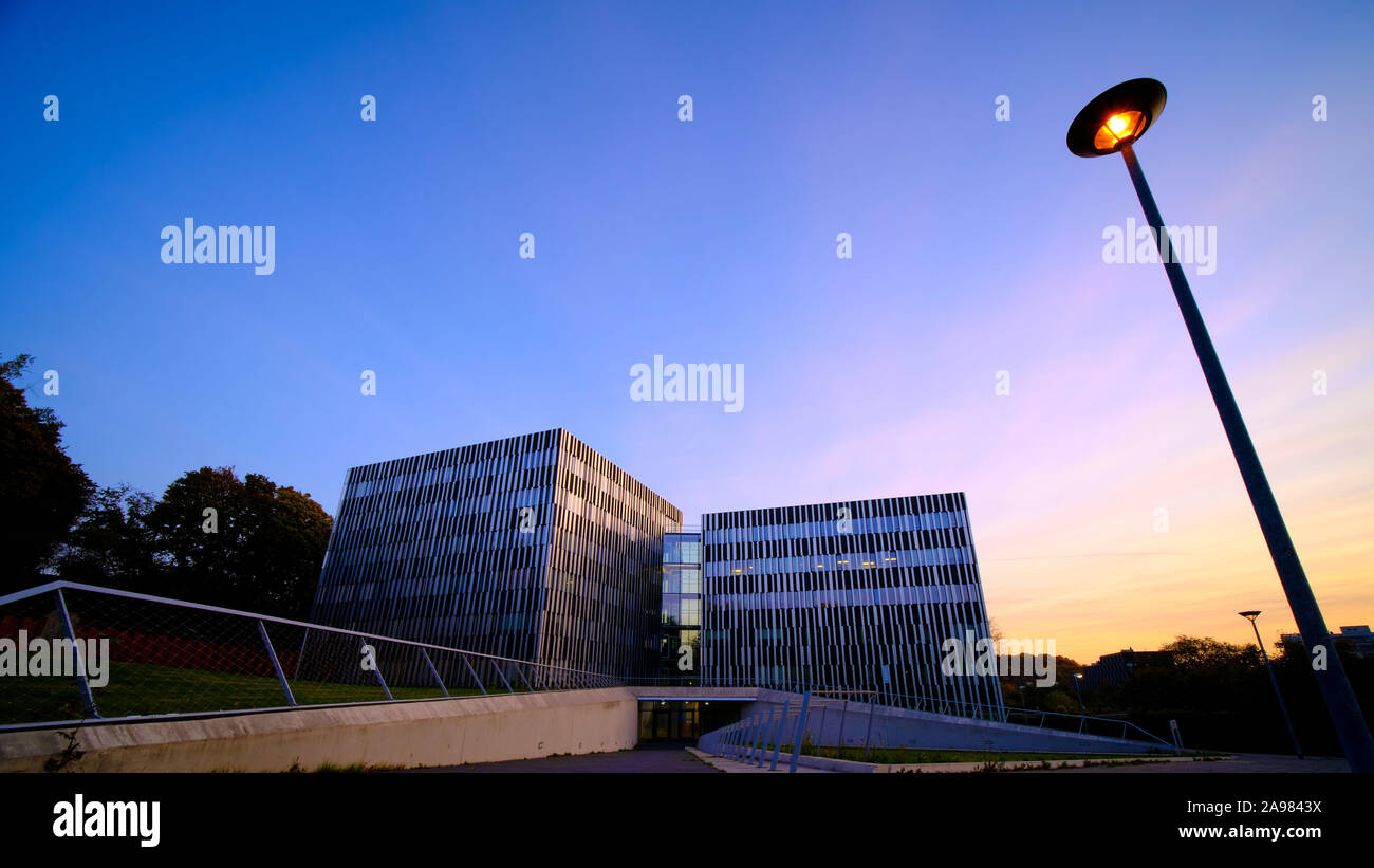 Modern architecture in Aachen, Germany ICT Cubes Institutes of Electrical Engineering and
