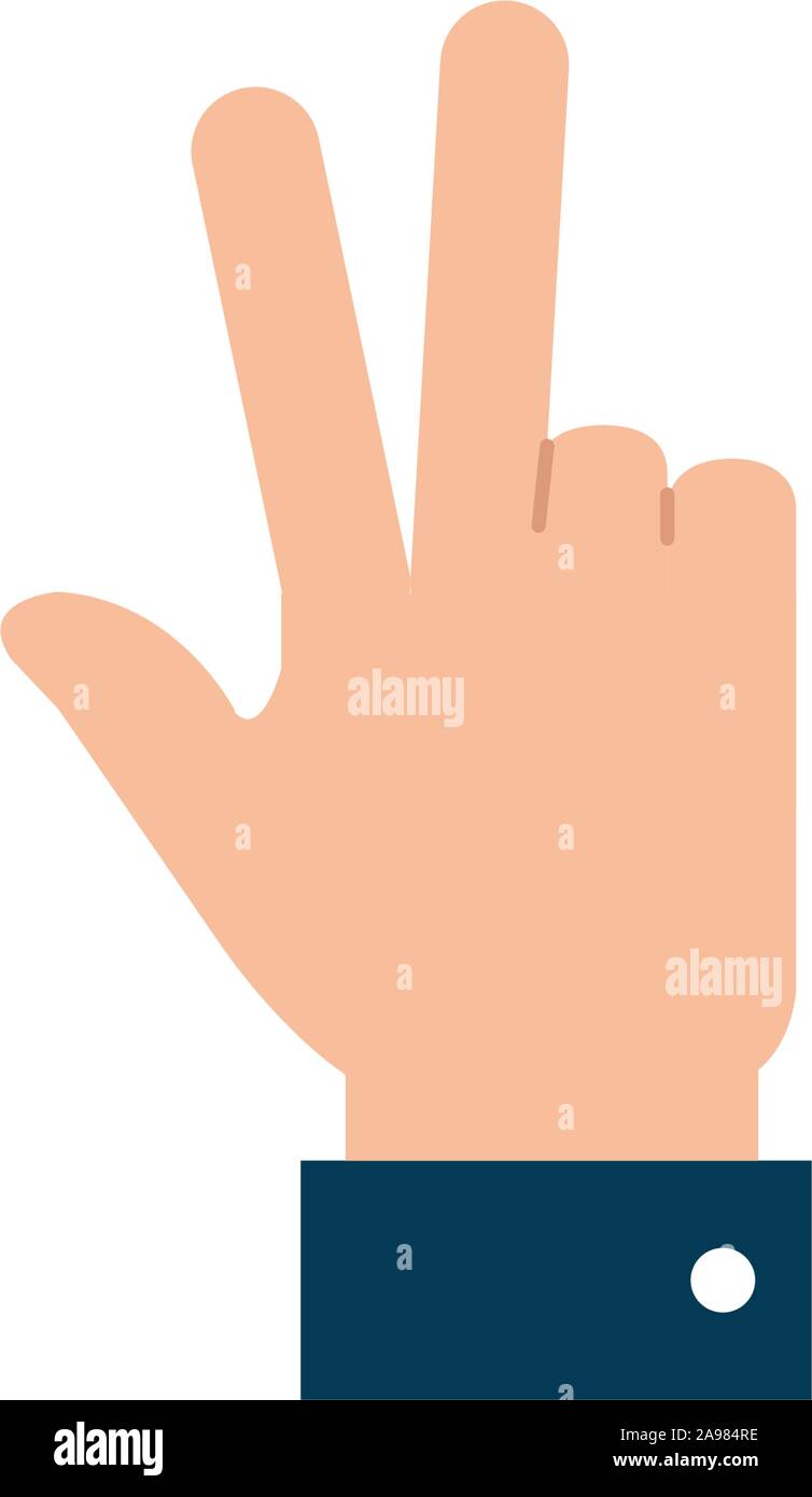 Hand signal icon design, Emoticon human finger gesture palm ...
