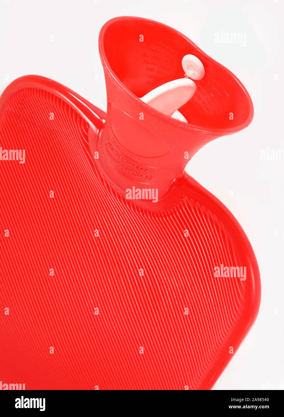 Red hot water bottle Stock Photo Alamy